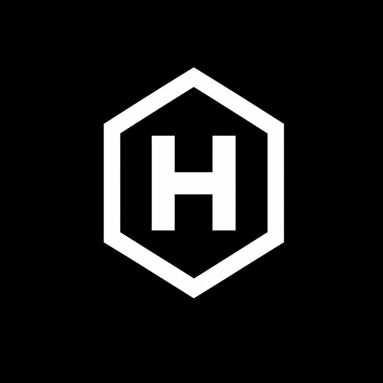 HEVARON hexagonal H mark